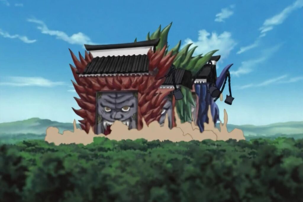 orochimaru summon gates